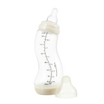 Difrax S-bottle Natural 250 мл - антиколікова S-подібна пляшечка для годування • Popcorn Difrax S-bottle Natural 250 мл - антиколікова S-подібна пляшечка для годування • Popcorn