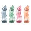 Difrax S-bottle Natural Trend 250 мл - антиколікова S-подібна пляшечка для годування • Peachy