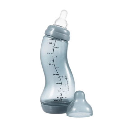 Difrax S-bottle Natural Trend 250 мл - антиколікова S-подібна пляшечка для годування • Stone Difrax S-bottle Natural Trend 250 мл - антиколікова S-подібна пляшечка для годування • Stone