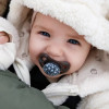 Twistshake Pacifier 6+ міс. - силіконова ортодонтична пустушка, 2 шт. • Black White