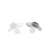 Twistshake Pacifier 0-6 міс. - силіконова ортодонтична пустушка, 2 шт. • Pastel Grey White