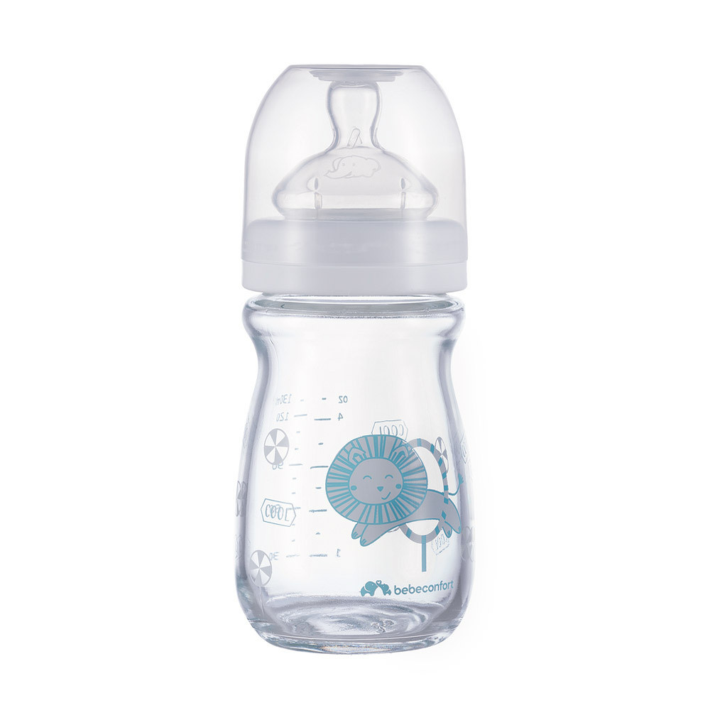 Bebe Confort Emotion Glass 130 мл - скляна пляшечка для годування
