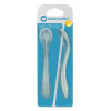Bebe Confort Silicone Spoons - силіконові ложечки для першого прикорму, 2 шт.