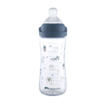 Bebe Confort Emotion Physio 360 мл - пляшечка для годування • Dark Blue Urban Garden