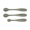 Difrax Weaning Spoons - набір дитячих ложок, 3 шт. • Clay
