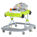 El Camino CAR WAY ME 1216 - ходунки з кермом і музичною ігровою панеллю • Green-Gray