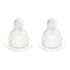 Difrax S-bottle Natural L 6+ міс. - силіконові соски для пляшечки, 2 шт.
