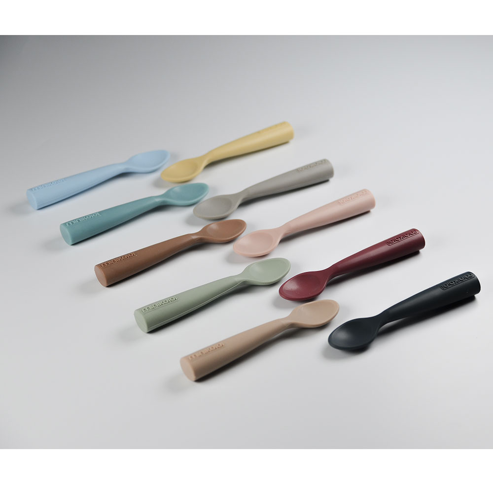 MinikOiOi Scooper - силіконова ложка • Mineral Blue MinikOiOi Scooper - силіконова ложка • Mineral Blue