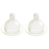Difrax S-bottle Wide M 3+ міс. - силіконові соски для пляшечки, 2 шт.