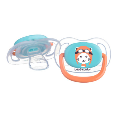 Bebe Confort Physio Air Traveller 0-6 міс. - силіконові пустушки, 2 шт.
