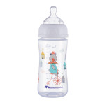 Bebe Confort Emotion PP 270 мл - пластикова пляшечка з силіконовою соскою • White Bebe Confort Emotion PP 270 мл - пластикова пляшечка з силіконовою соскою • White
