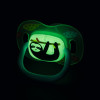 Bebe Confort Reversible 6-36 міс. - набір із двох силіконових пустушок • Lazy Sloth
