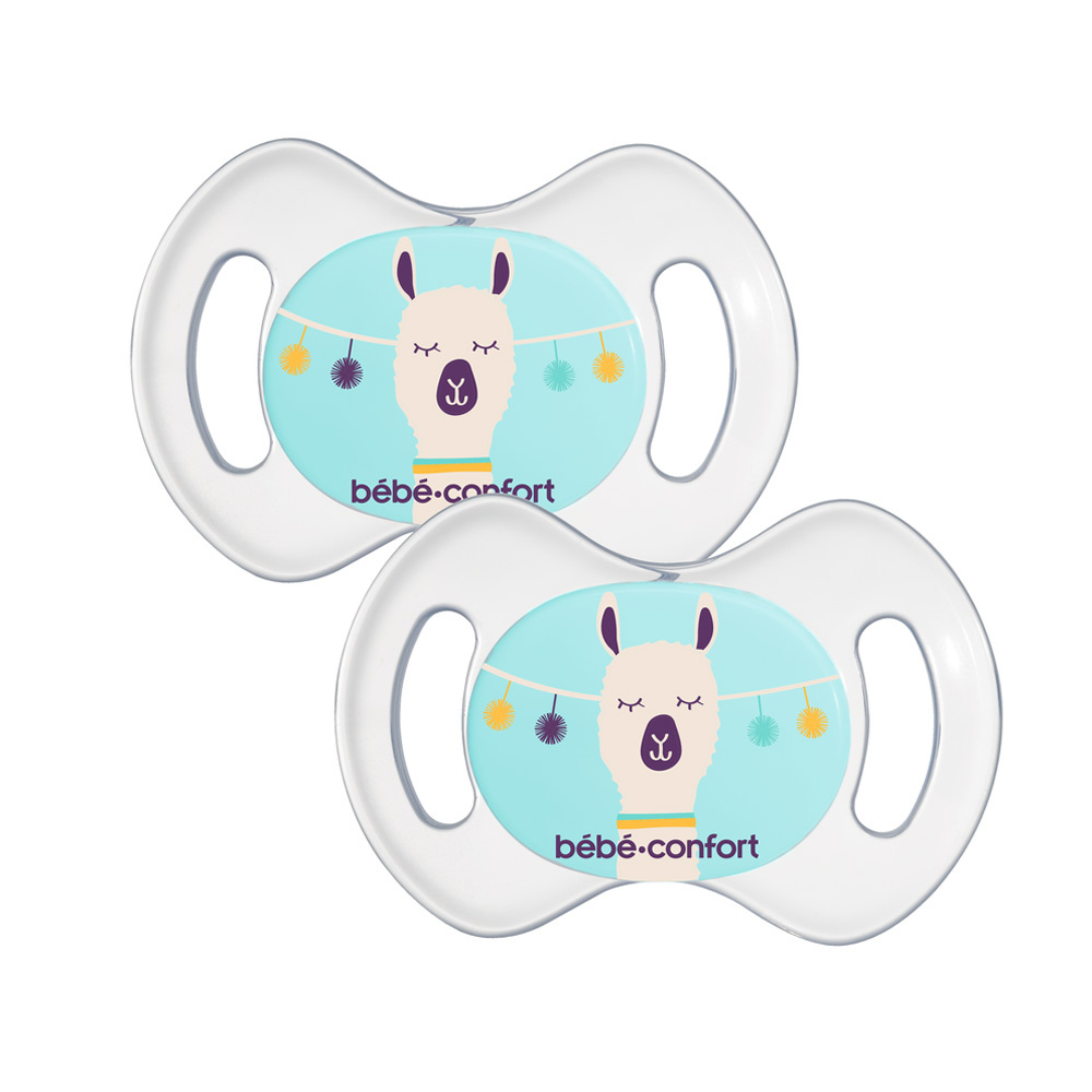 Bebe Confort Newborn Physio 0-2 міс. - набір із двох силіконових пустушок • Bolivia Bebe Confort Newborn Physio 0-2 міс. - набір із двох силіконових пустушок • Bolivia