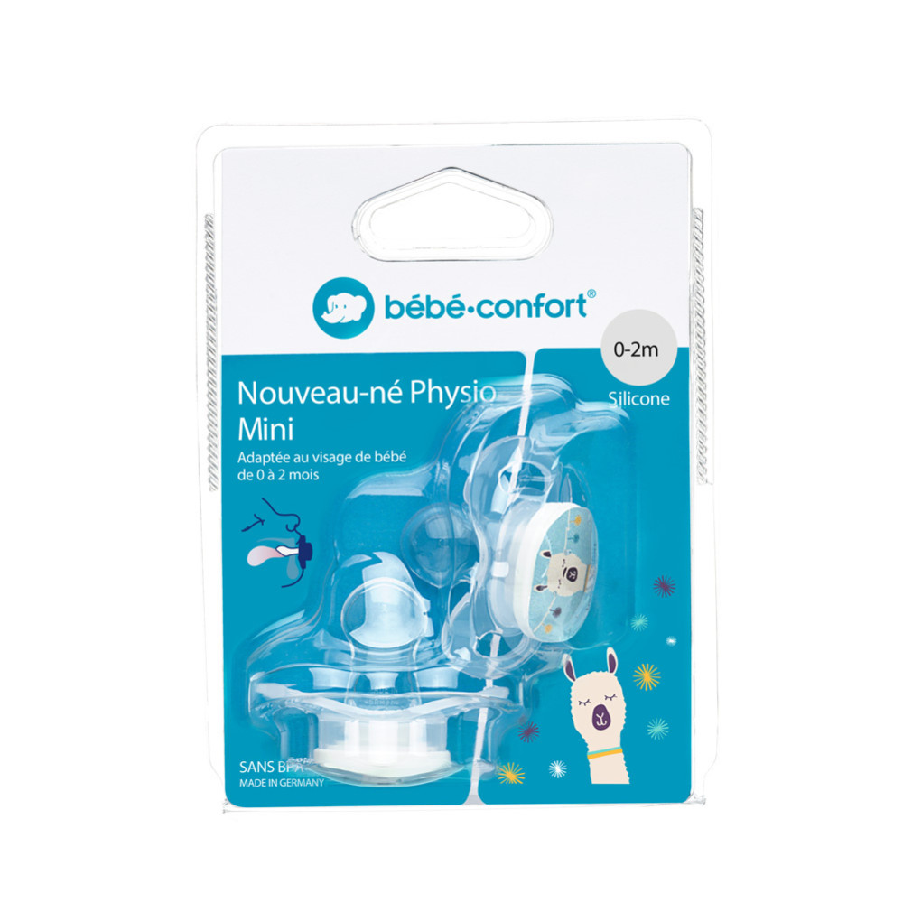 Bebe Confort Newborn Physio 0-2 міс. - набір із двох силіконових пустушок • Bolivia Bebe Confort Newborn Physio 0-2 міс. - набір із двох силіконових пустушок • Bolivia