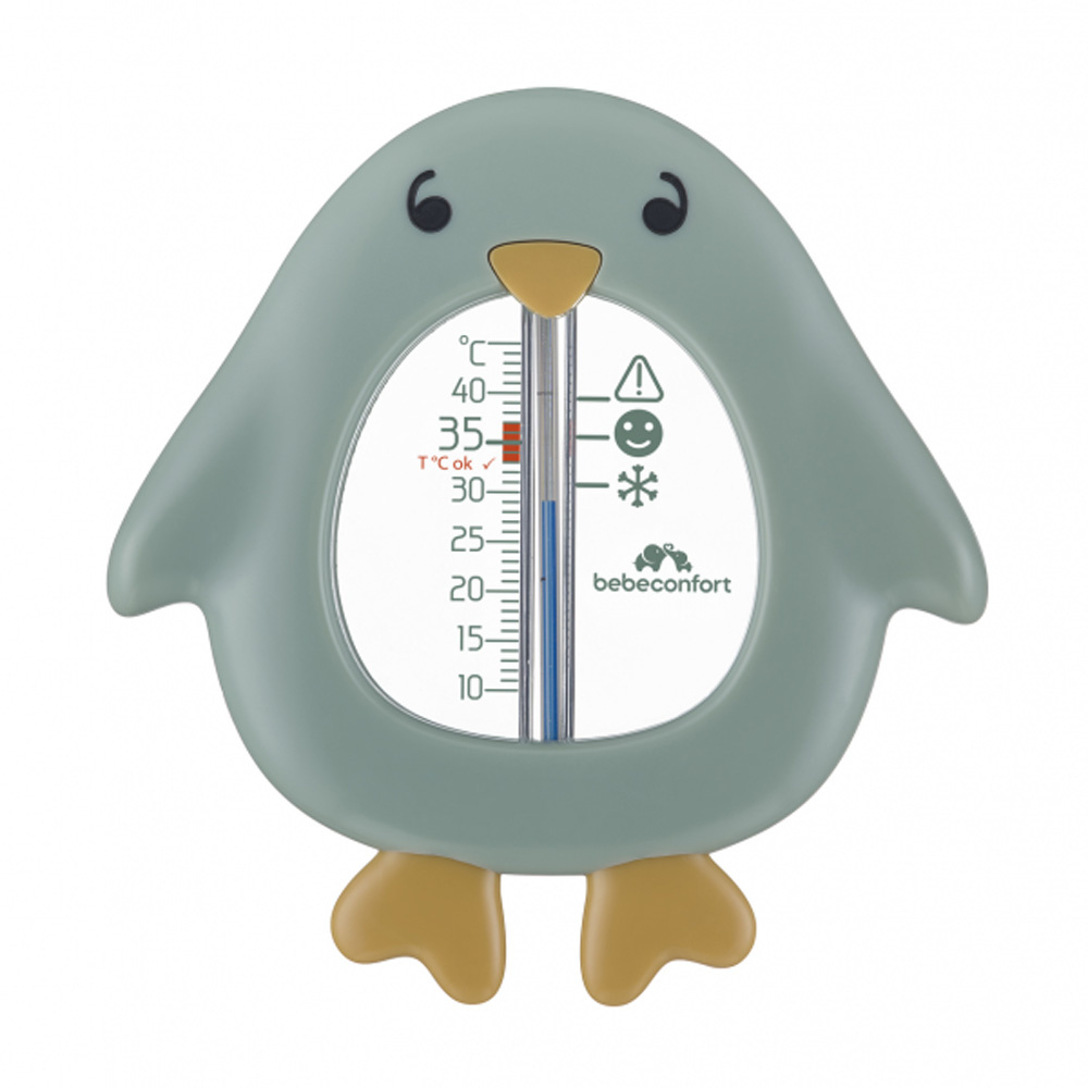 Bebe Confort Penguin - термометр для ванної у формі пінгвіна • Lovely Donkey Green