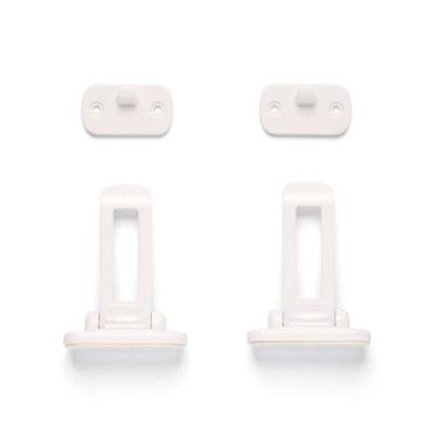 Dooky Invisible Latches - белые блокираторы для кухонных шкафов, тумб и ящиков, 2 шт. • White Dooky Invisible Latches - белые блокираторы для кухонных шкафов, тумб и ящиков, 2 шт. • White