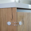 Dooky Multi-Purpose Latch - гибкие блокираторы для ящиков, шкафчиков и холодильников, 2 шт.