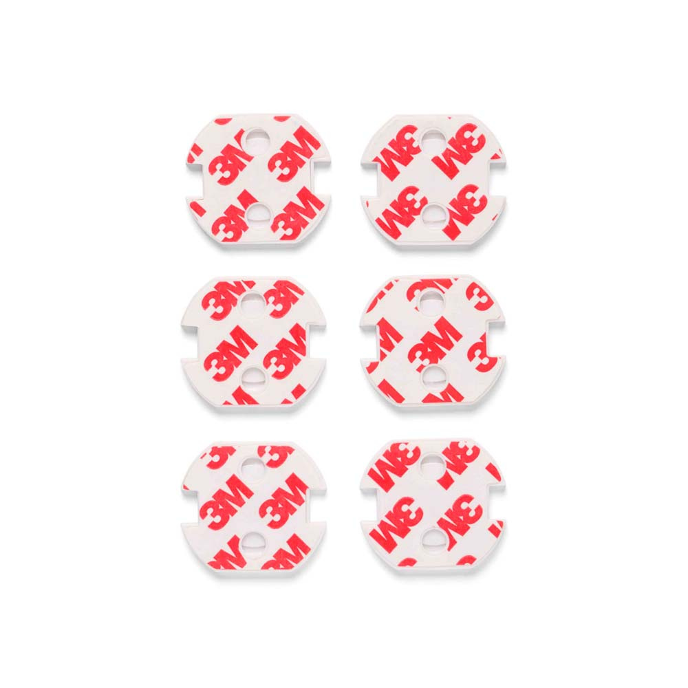 Dooky Plug Socket Cover 6 шт. - защитные заглушки для розеток типа C и F Dooky Plug Socket Cover 6 шт. - защитные заглушки для розеток типа C и F
