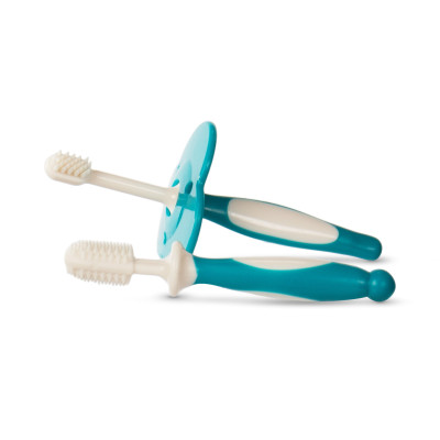 Baboo Training Toothbrush Set 6+ міс. - масажер для ясен і зубна щітка