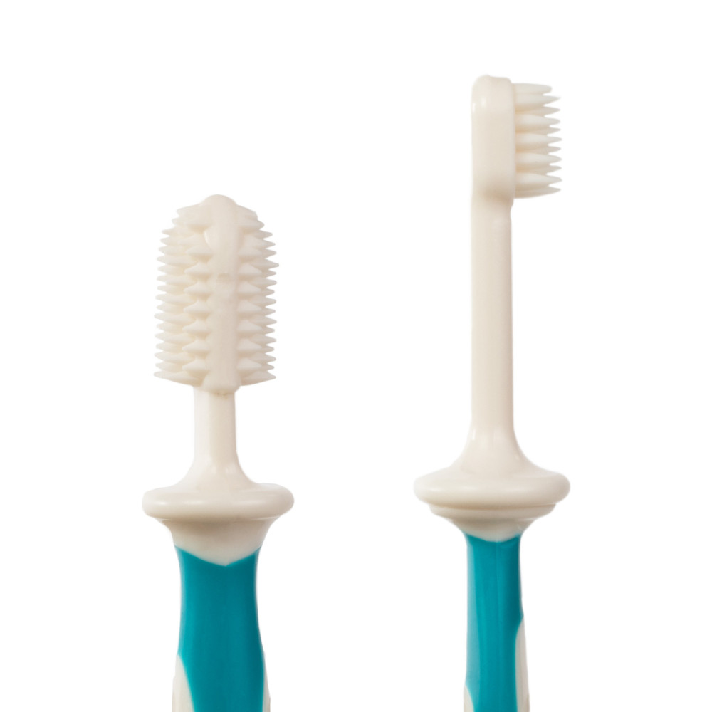 Baboo Training Toothbrush Set 6+ міс. - масажер для ясен і зубна щітка
