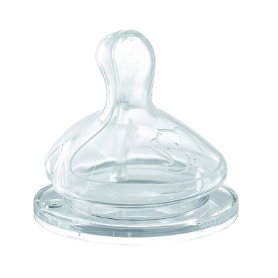 Bebe Confort Emotion Physio Y - силіконові соски для густої їжі, 2 шт.