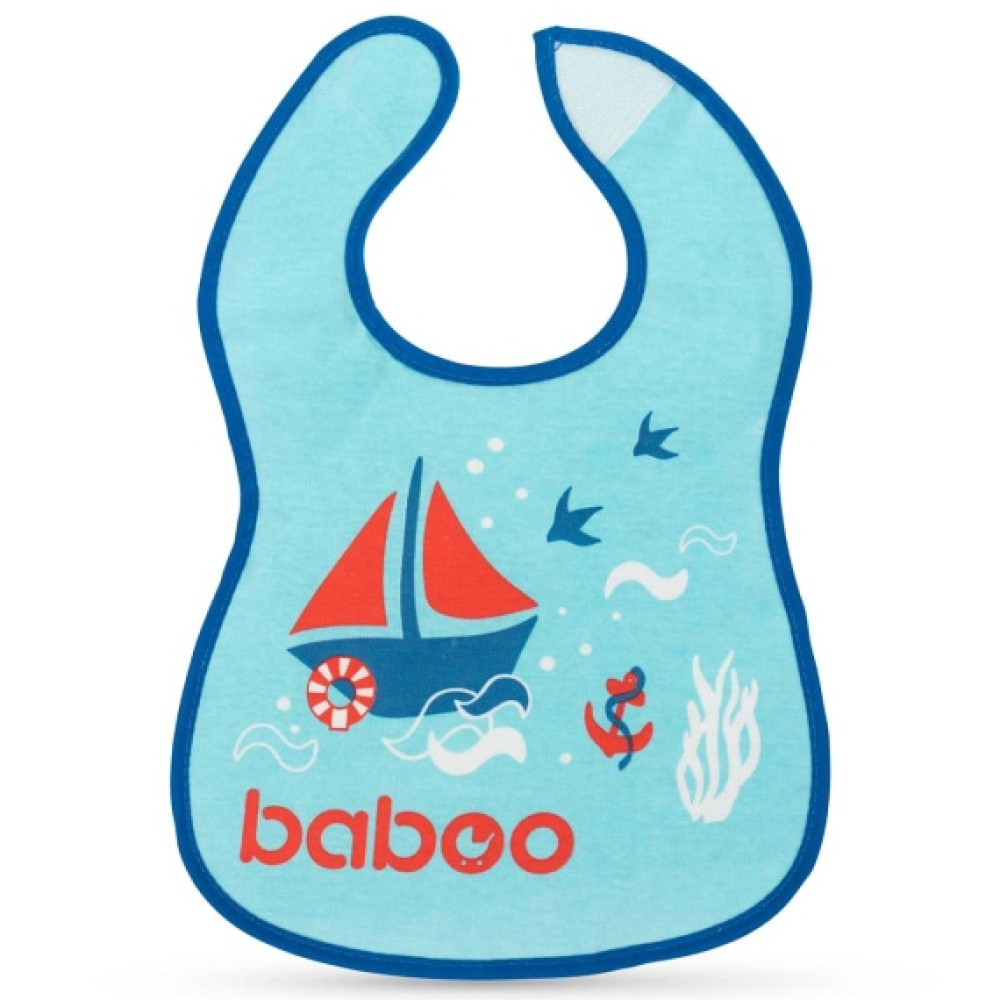 Baboo Marine 3+ міс. - бавовняний нагрудник