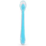 Baboo Силіконова ложка 6+ міс. - ложка для першого прикорму • Blue