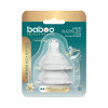 Baboo Соска середній потік 3+ міс. - силіконова соска для пляшечок із широким горлечком, 2 шт.