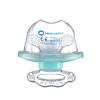 Bebe Confort Teething Ring Soother 3-6 міс. - пустушка-прорізувач для зубів • Mineral Blue