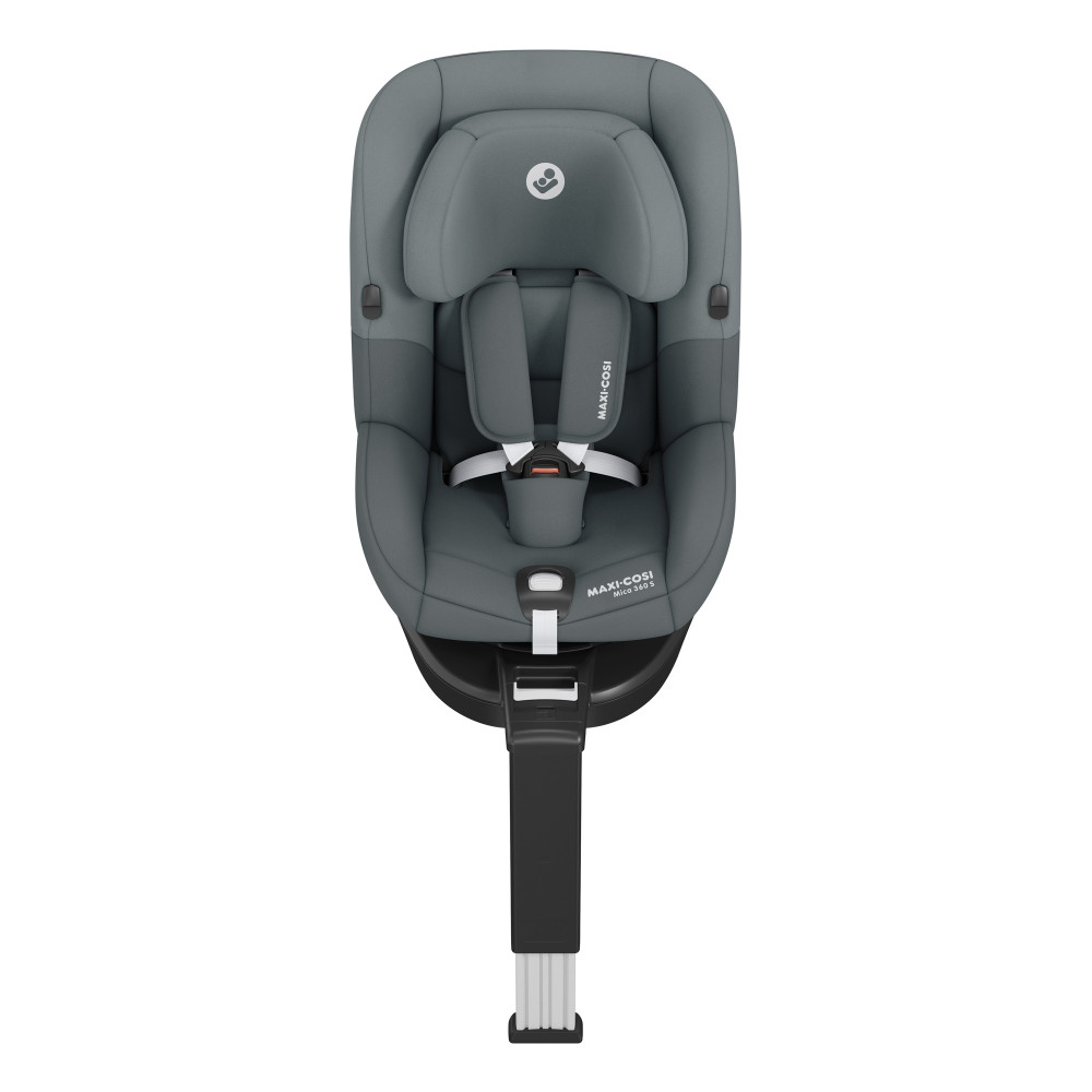 Maxi-Cosi Mica 360 S - автокресло для детей (от 3 месяцев до 4 лет, 61-105 см), ISOFIX, поворот 360° • Tonal Graphite