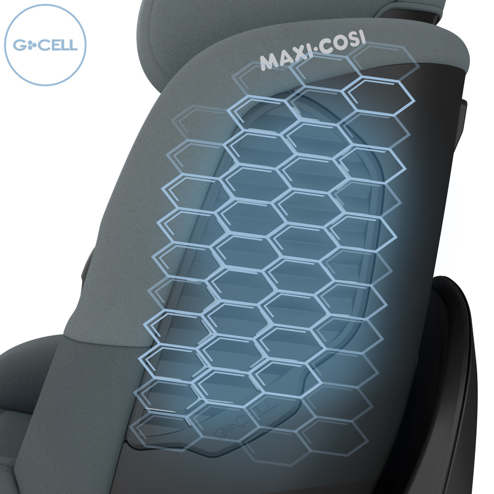 Maxi-Cosi Mica 360 S - автокресло для детей (от 3 месяцев до 4 лет, 61-105 см), ISOFIX, поворот 360° • Tonal Graphite