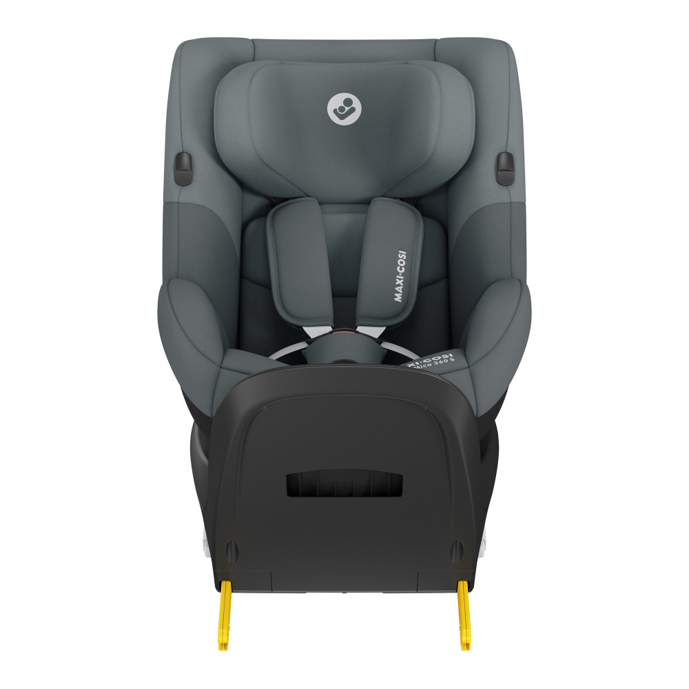 Maxi-Cosi Mica 360 S - автокресло для детей (от 3 месяцев до 4 лет, 61-105 см), ISOFIX, поворот 360° • Tonal Graphite