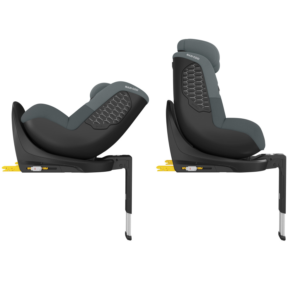 Maxi-Cosi Mica 360 S - автокресло для детей (от 3 месяцев до 4 лет, 61-105 см), ISOFIX, поворот 360° • Tonal Graphite