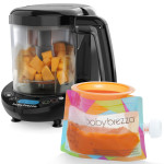 Baby Brezza One Step Deluxe - блендер-пароварка для детского питания • Black Baby Brezza One Step Deluxe - блендер-пароварка для детского питания • Black