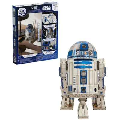 Spin Master 4D Build R2-D2 - 3D-пазл-модель дроида из Star Wars на 201 деталь (6069817)