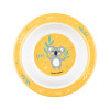 Тарелка мелониновая на присоске Canpol babies Exotic animal, yellow (4/519 yel)