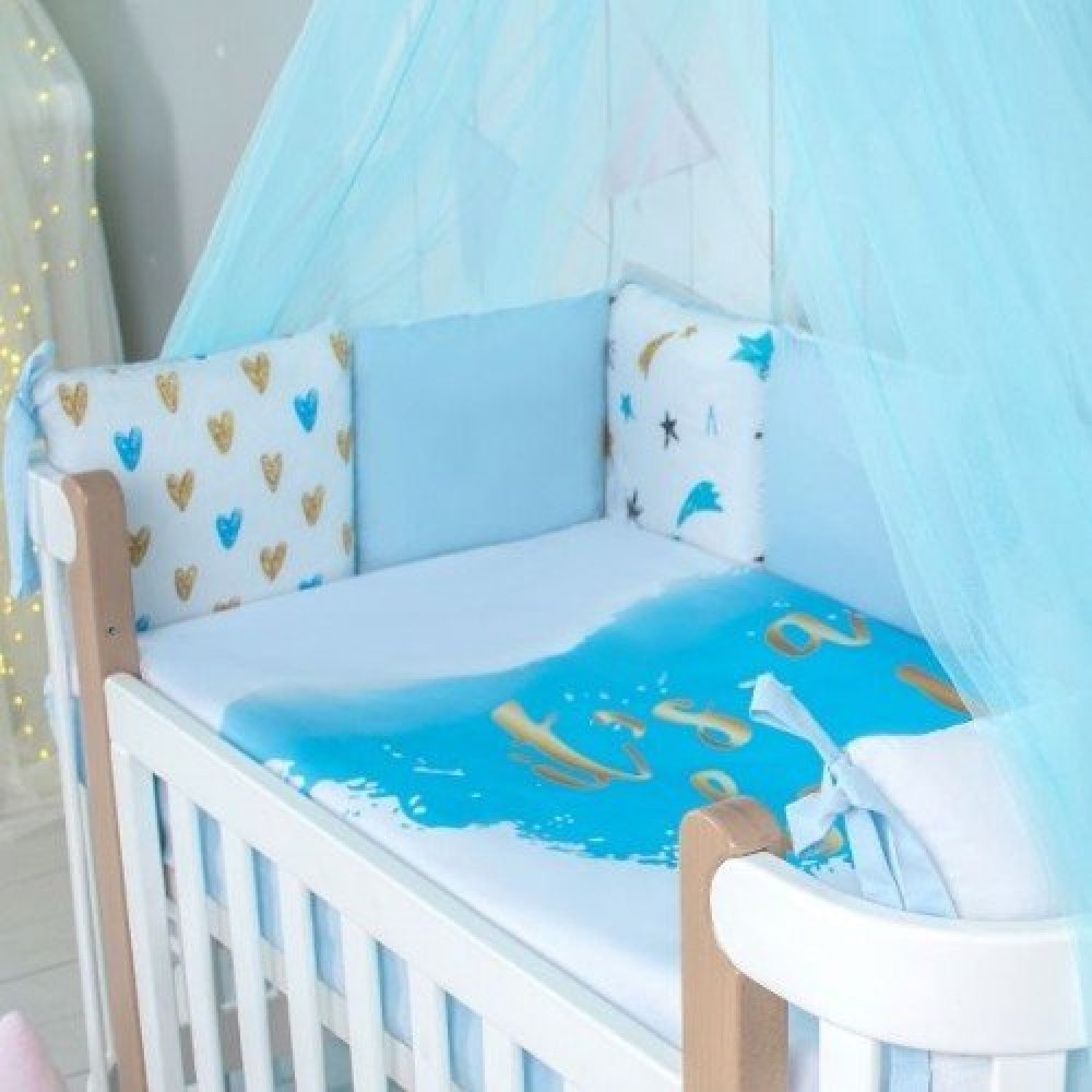 Постельный комплект Baby Veres It's a boy 6 элементов (220.27) Постельный комплект Baby Veres It's a boy 6 элементов (220.27)