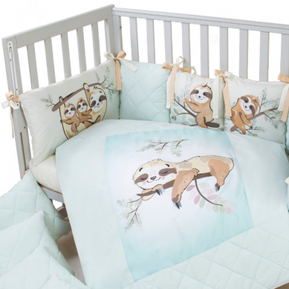 Постельный комплект Baby Veres Lazy sloth 6 элементов (217.07)