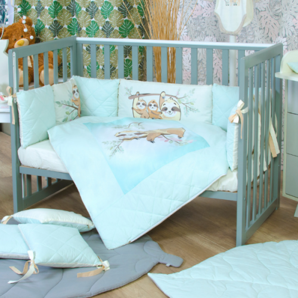 Постельный комплект Baby Veres Lazy sloth 6 элементов (217.07)