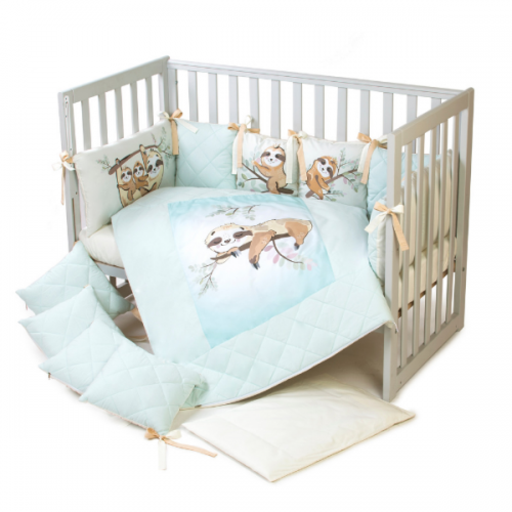 Постельный комплект Baby Veres Lazy sloth 6 элементов (217.07)