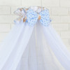 Комплект постельного белья Asik Мама-мишка и голубые облака 8 предметов (8-301)