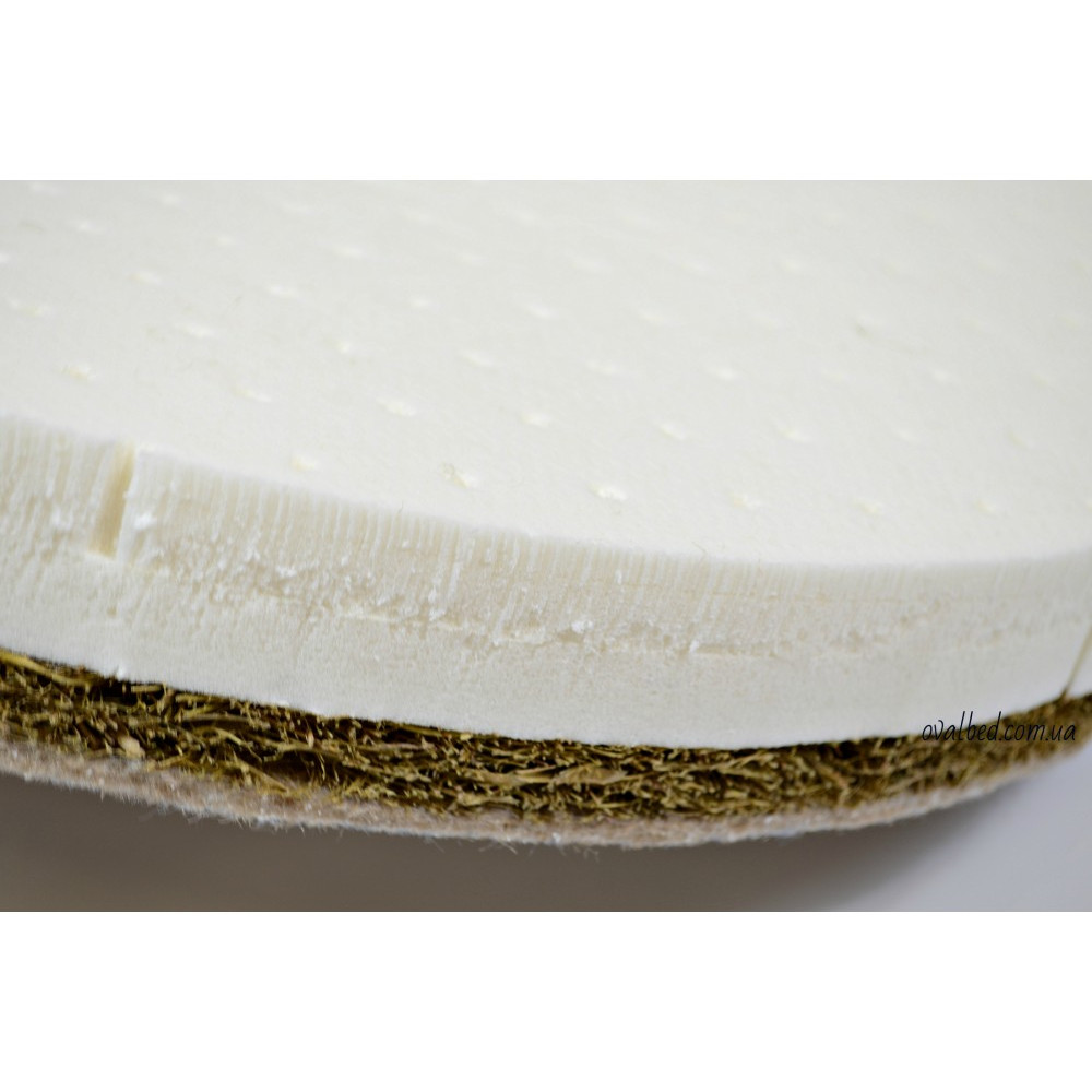 Детский овальный матрас Ovalbed Vip Aloe Vera водоросли + латекс 2в1 фито-эргономичный 70/120
