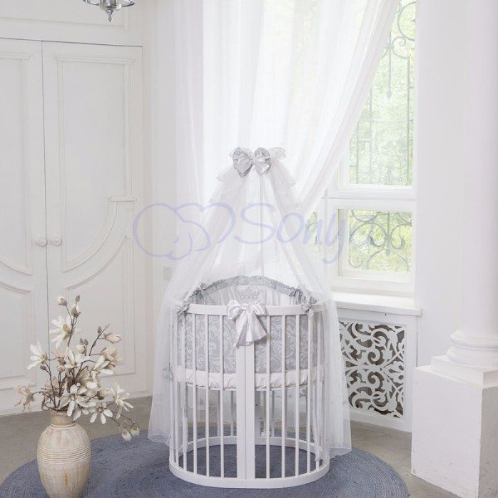 Постільний комплект Маленька Соня All Baby сірий 7 предметів