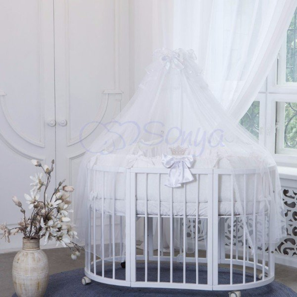 Постільний комплект Маленька Соня All Baby перловий 7 предметів