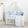 Постельный комплект Маленькая Соня Baby Design Premium City 7 предметов
