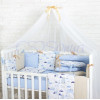 Постельный комплект Маленькая Соня Baby Design Premium City 7 предметов
