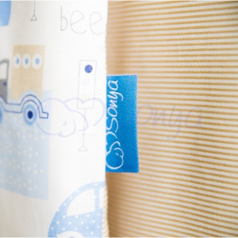 Постельный комплект Маленькая Соня Baby Design Premium City 7 предметов