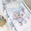 Постельный комплект Маленькая соня Kids Toys Мишка мальчик 6 предметов 