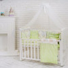 Постельный комплект Маленькая Соня Baby Design Малыши в шапочках 7 предметов