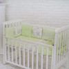 Постельный комплект Маленькая Соня Baby Design Малыши в шапочках 7 предметов